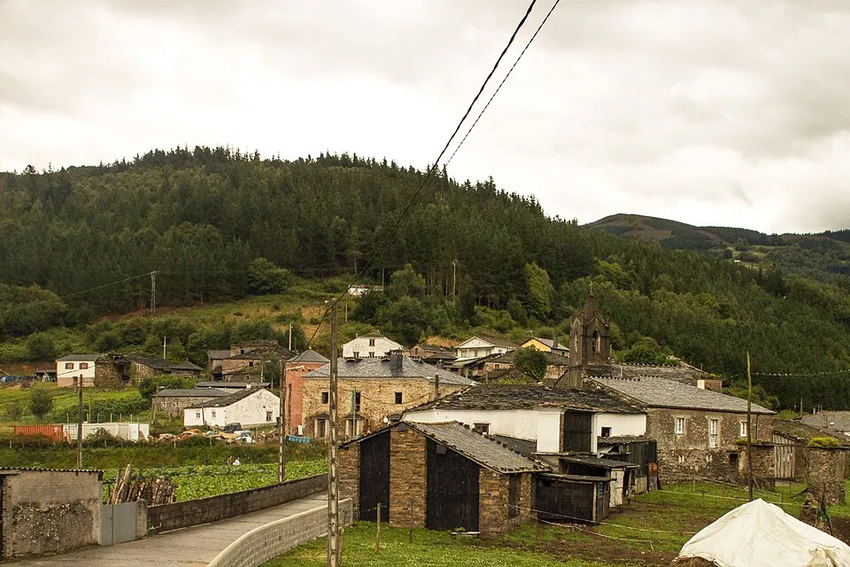 Vista de Taramundi, Asturias